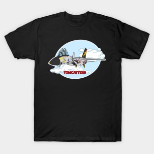 Tomcat Cartoon VF-31 Tomcatters T-Shirt